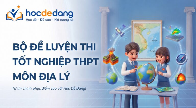 Bộ 40+ đề thi Tốt nghiệp THPT môn Địa lý 2026