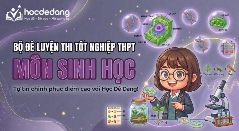 Bộ 40+ đề thi Tốt nghiệp THPT môn Sinh học 2026