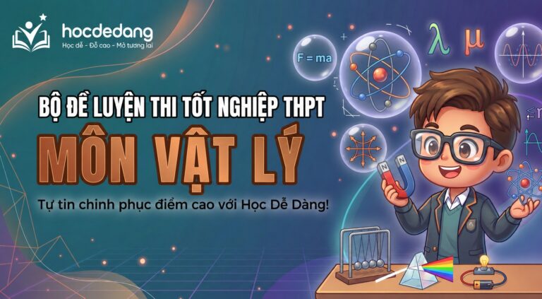 Bộ 40+ đề thi Tốt nghiệp THPT môn Vật lý 2026