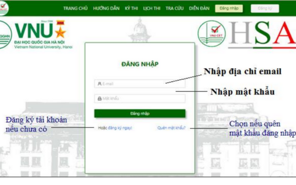 Hướng dẫn đăng ký thi ĐGNL 2025 chi tiết, cụ thể dang ky dgnl