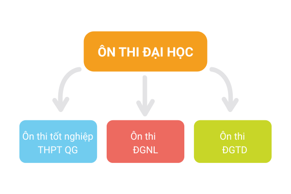 Ứng dụng sơ đồ tư duy (Mindmap) trong ôn thi nhiều kỳ thi cùng lúc